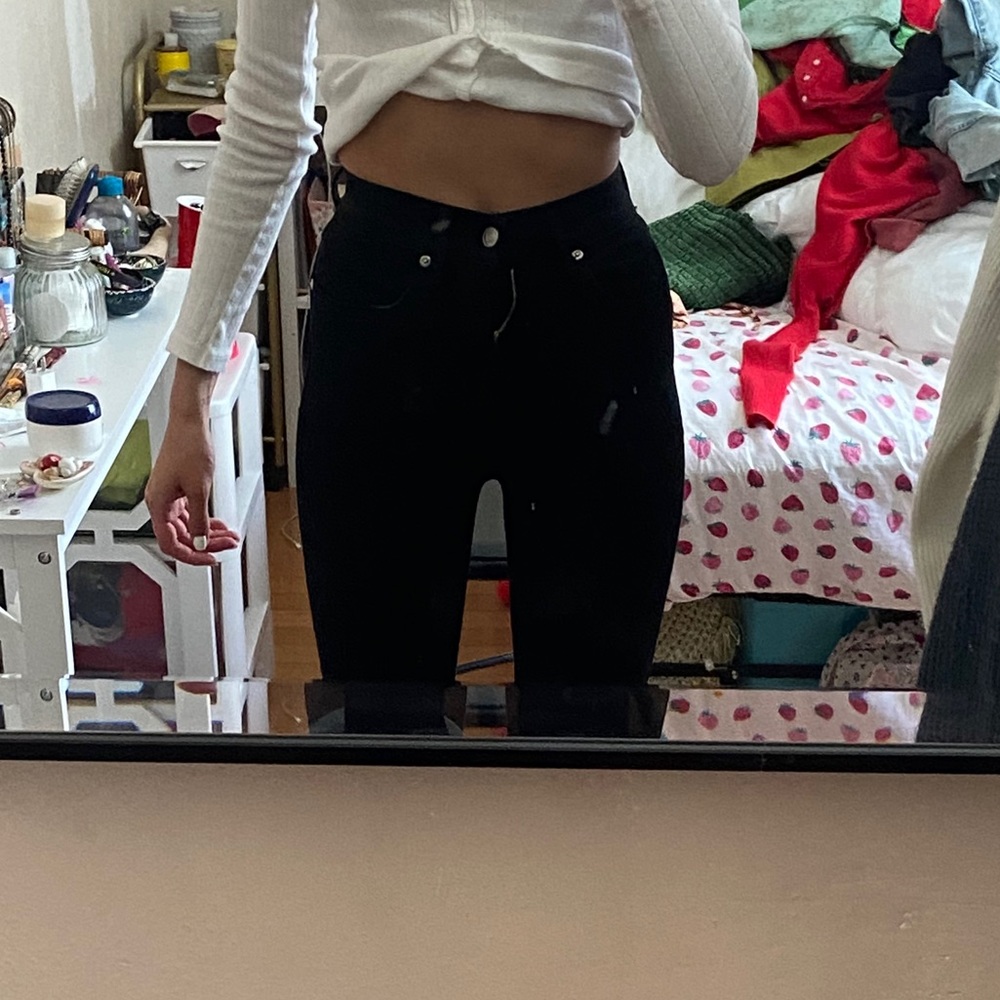 Black revice jeans